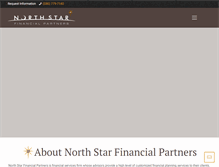 Tablet Screenshot of northstarfinancialpartners.com